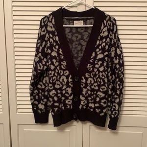 Leopard Cardigan